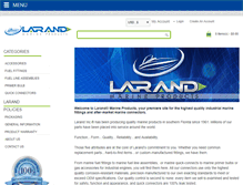 Tablet Screenshot of larandproducts.com